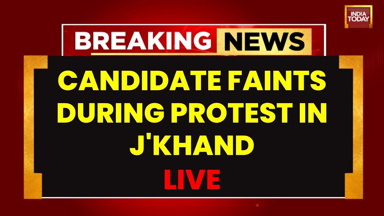 J'khand Protest Live Updates: Candidate Faints After Appointments Cancelled | Ranchi | JPSC-JSSC