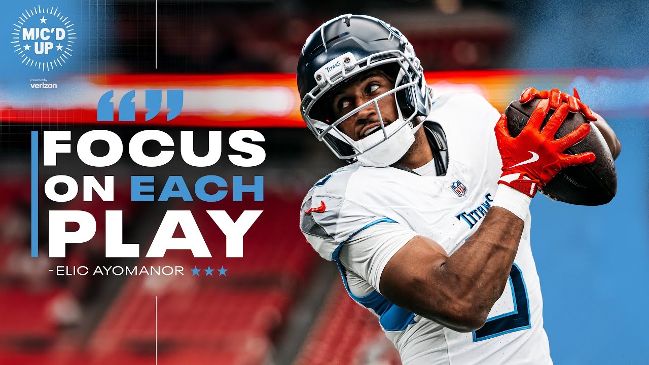 Elic Ayomanor Week 5 at Cardinals  | Mic'd Up