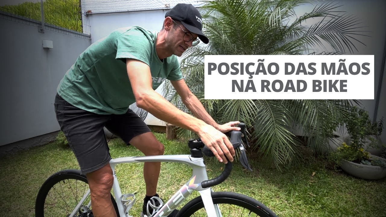 Posição das mãos na road bike (speed)