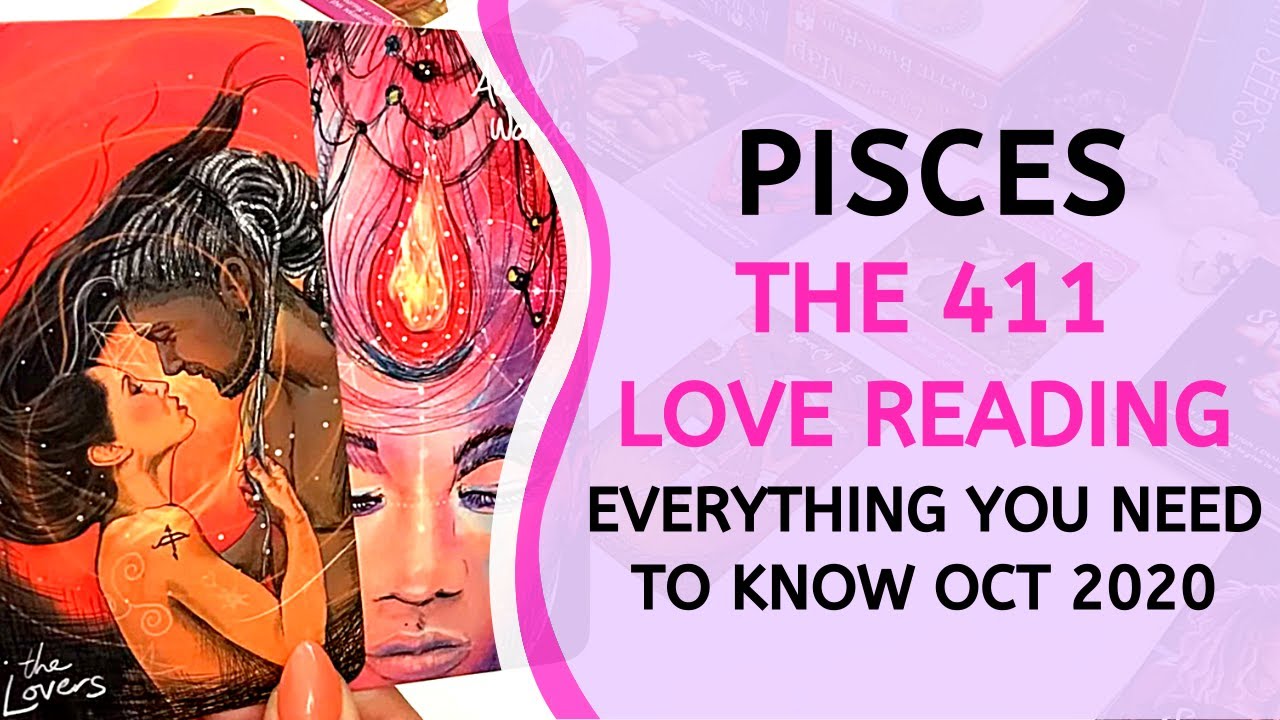 PISCES LOVE ❤️ Taking Off the Mask to Reveal Hidden Feelings! ~ The 411 Love Tarot October 2020