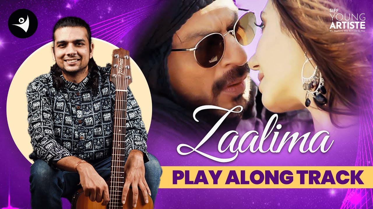 Zaalima Guitar play along track for Practice #guitar #chords #siffyoungartiste #guitarlesson