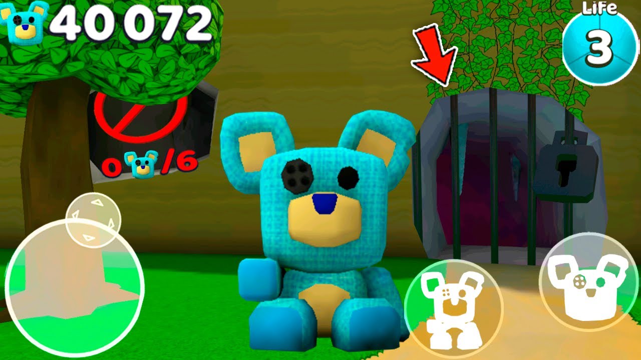 Selesaikan Semua Uji Coba Kelinci dan Selamatkan Tristopio Super Bear Adventure Gameplay Walkthrough