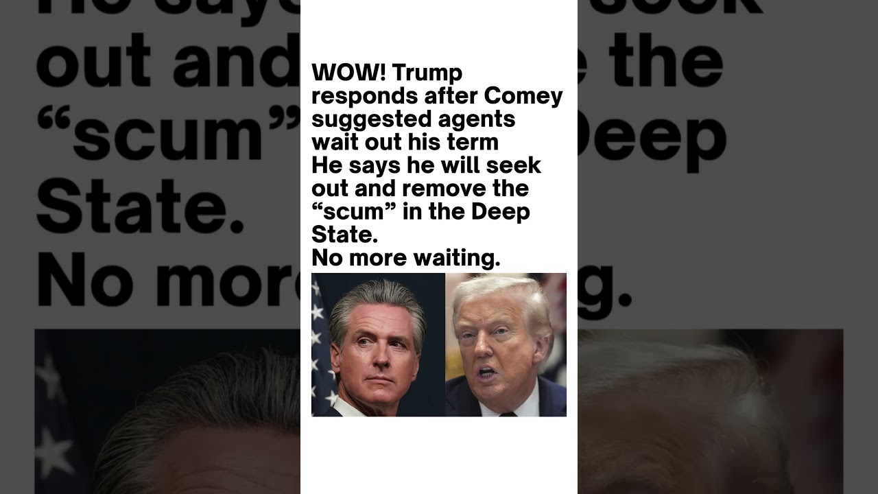 Trump Responds to Comey Comments on FBI 🇺🇸