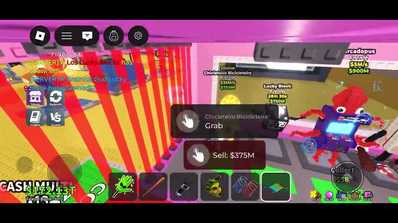 ADMIN ABUSE + tang tang spawned (sorry for ending early i had to go)