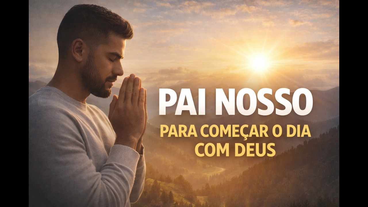 PAI NOSSO PARA COMEÇAR O DIA COM DEUS | ORAÇÃO DA MANHÃ