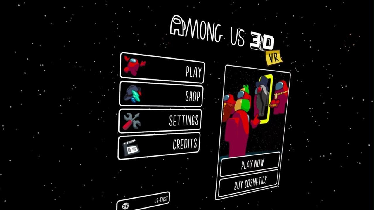 I played Among Us 3D VR. on my new VR!