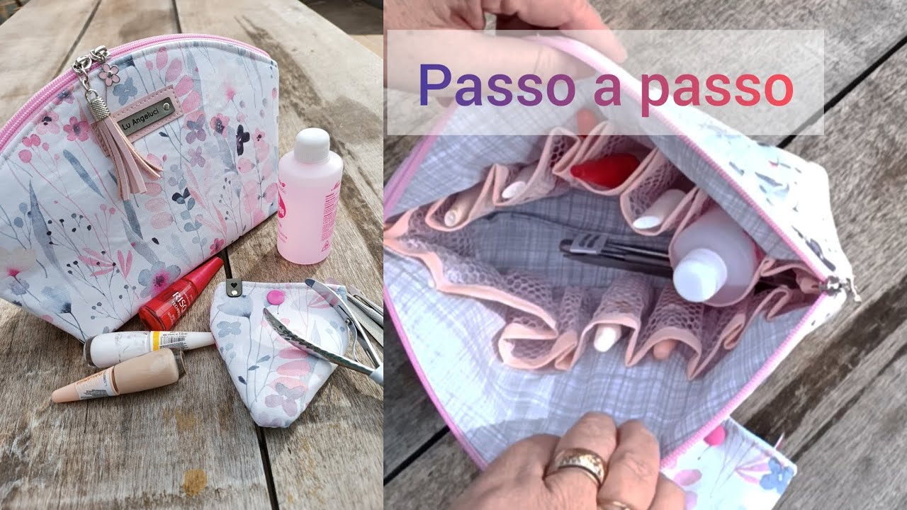 Necessaire manicure Julinha! com molde pdf 