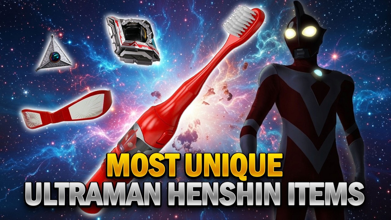 A TOOTHBRUSH?! Top 5 Most Unique Ultraman Transformation Items
