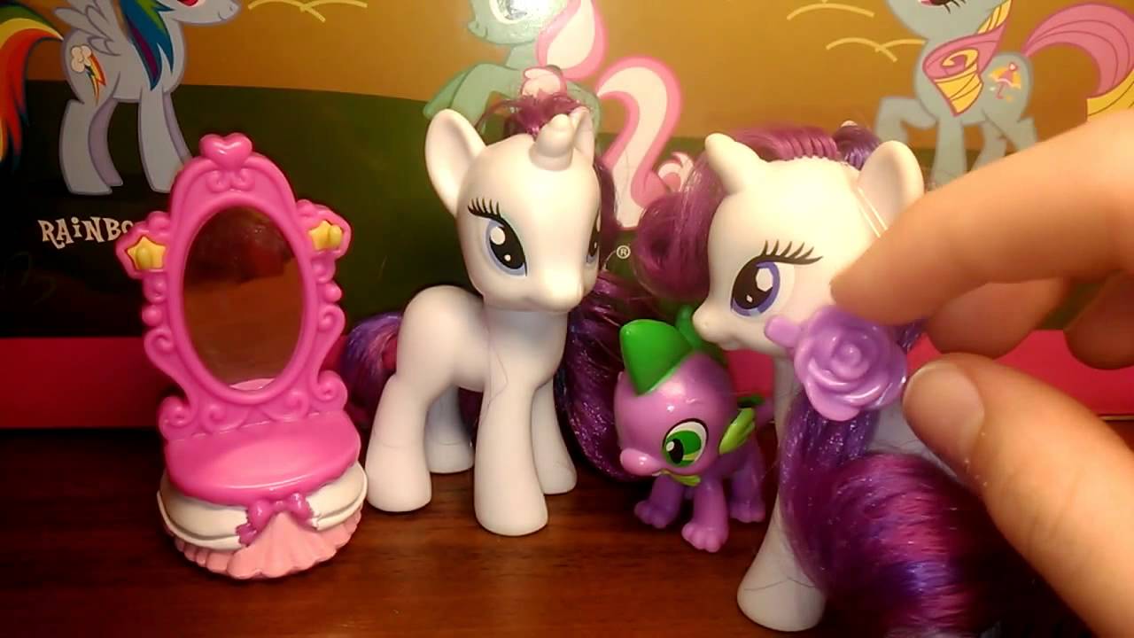 Обзор набора пони "Midnight in Canterlot.Pony Collection" w/ Minty & Nightmare Moon от Hasbro
