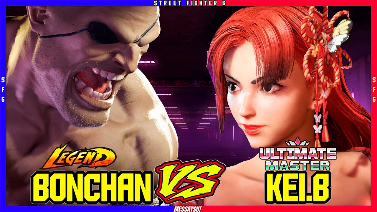 SF6 Bonchan (Sagat) VS Kei.B (Mai)💥Messatsu!💥スト6💥Street fighter 6