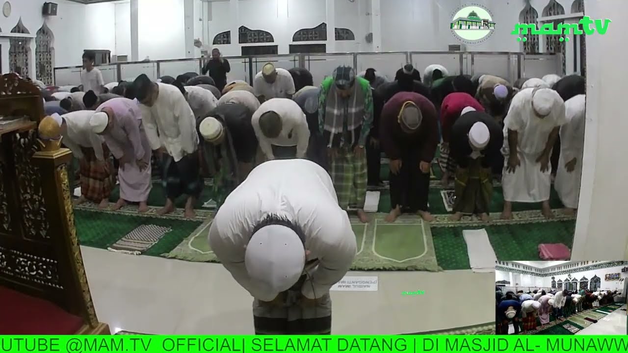 🔴LIVE | SHOLAT SHUBUH BERJAMA'AH | MASJID AL-MUNAWWAROH KENTEN PERMAI PALEMBANG