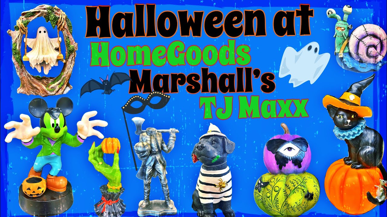 New Halloween Finds! HomeGoods, Marshall’s, TJ Maxx!