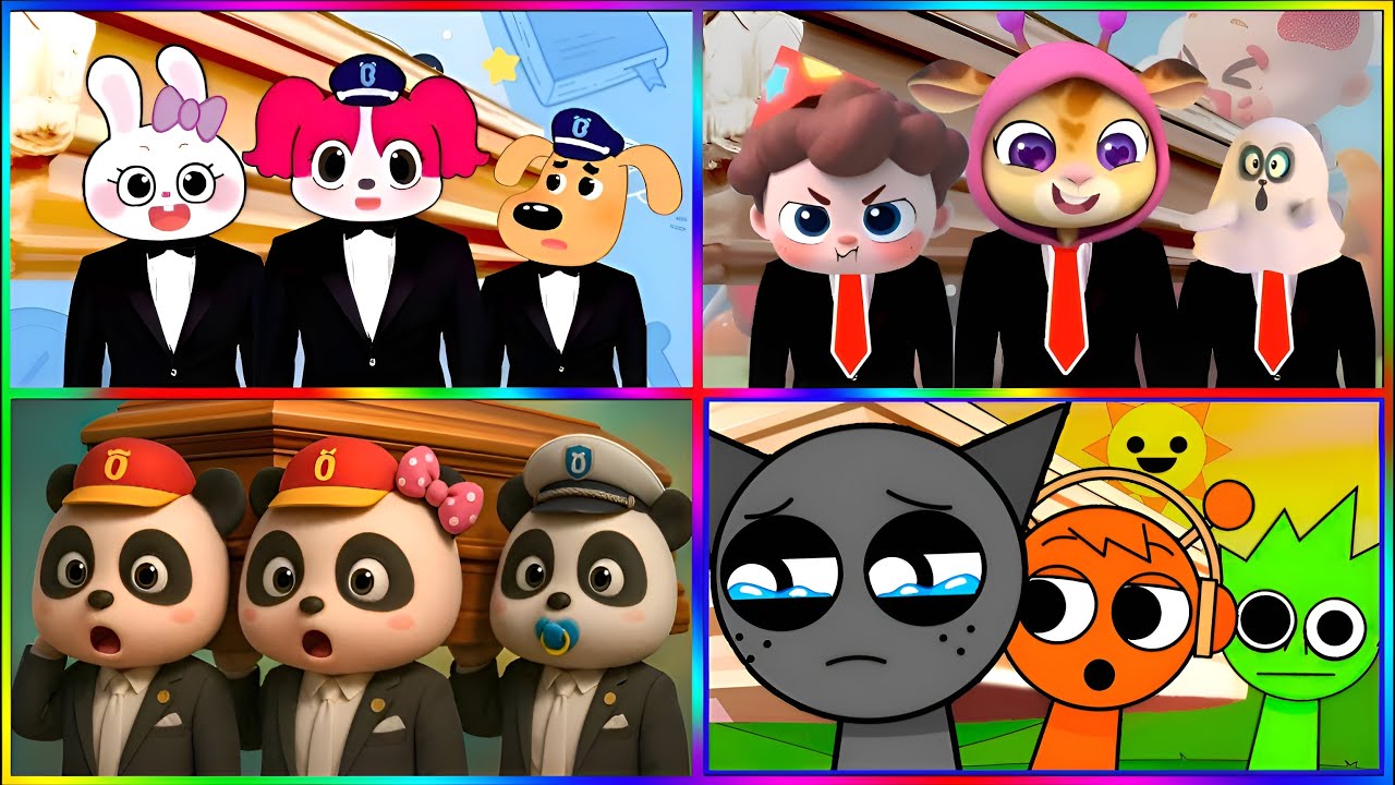 Babybus - Coffin Dance - Song TILES HOP EDM RUSH