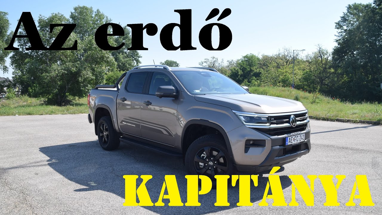 Volkswagen Amarok V6 TDi (2024) teszt / Az erdő kapitánya!