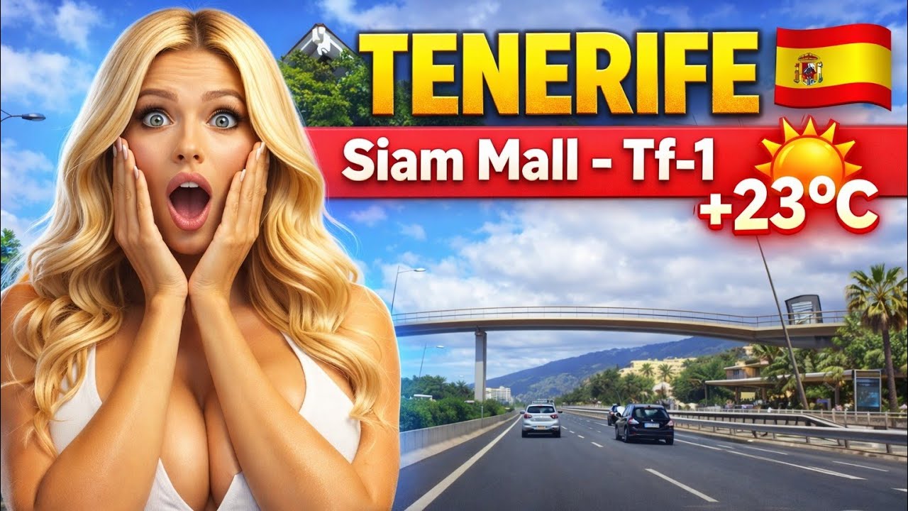 ⛰️ Tenerife: Siam Mall - Tf-1 🏴󠁧󠁢󠁳󠁣󠁴󠁿🇪🇸 +23°C 08-04-2025 14:22 #Tenerife