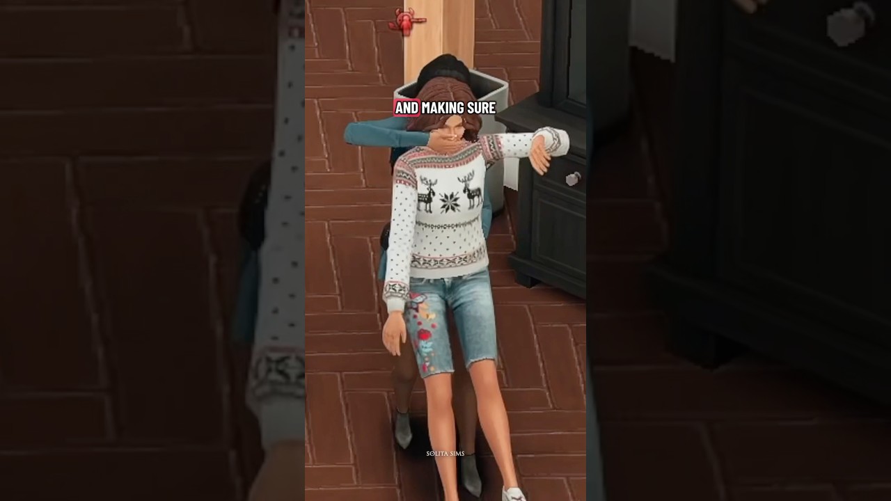 Мой персонаж Черная Вдова похитил новую девушку своей второй половинки 🔪#Sims4 #Sims4BlackWidowCh...