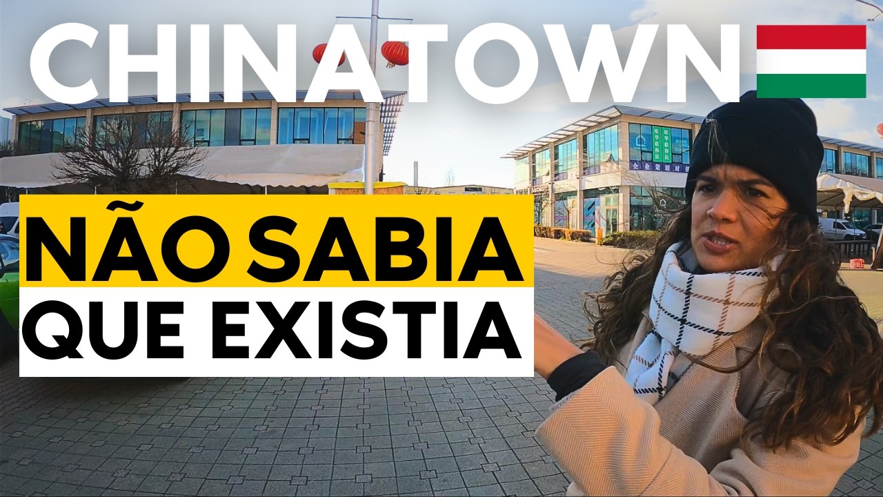 Fomos conhecer a CHINATOWN de BUDAPESTE, por que NINGUÉM FALA desse lugar?