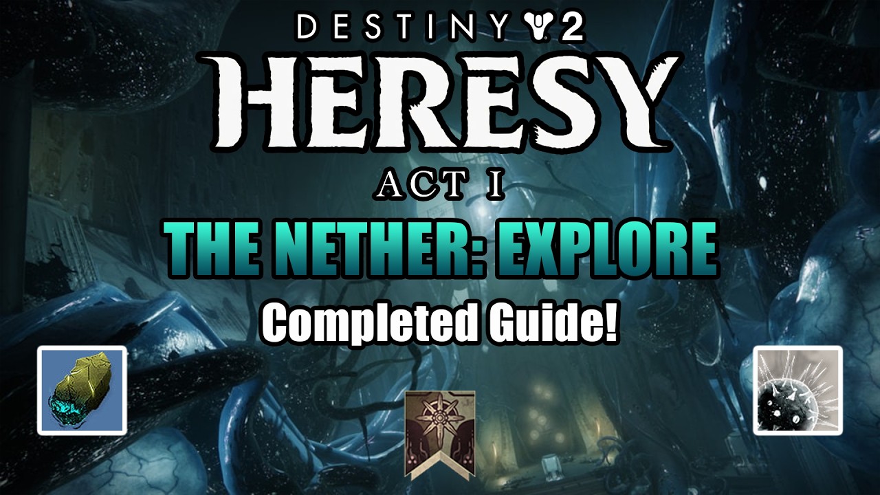 Echoed Warnings Quest Step 7 of 21! The Nether: Explore Completed! - Destiny 2: Heresy Act 1