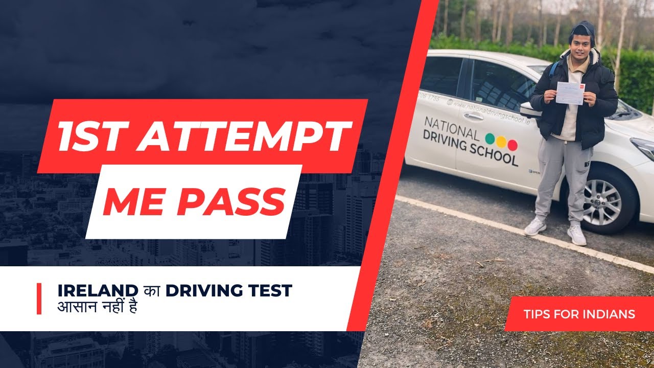 Pass My Ireland Driving Test In First Attempt | Tips For Indians In Ireland | हिन्दी Vlog