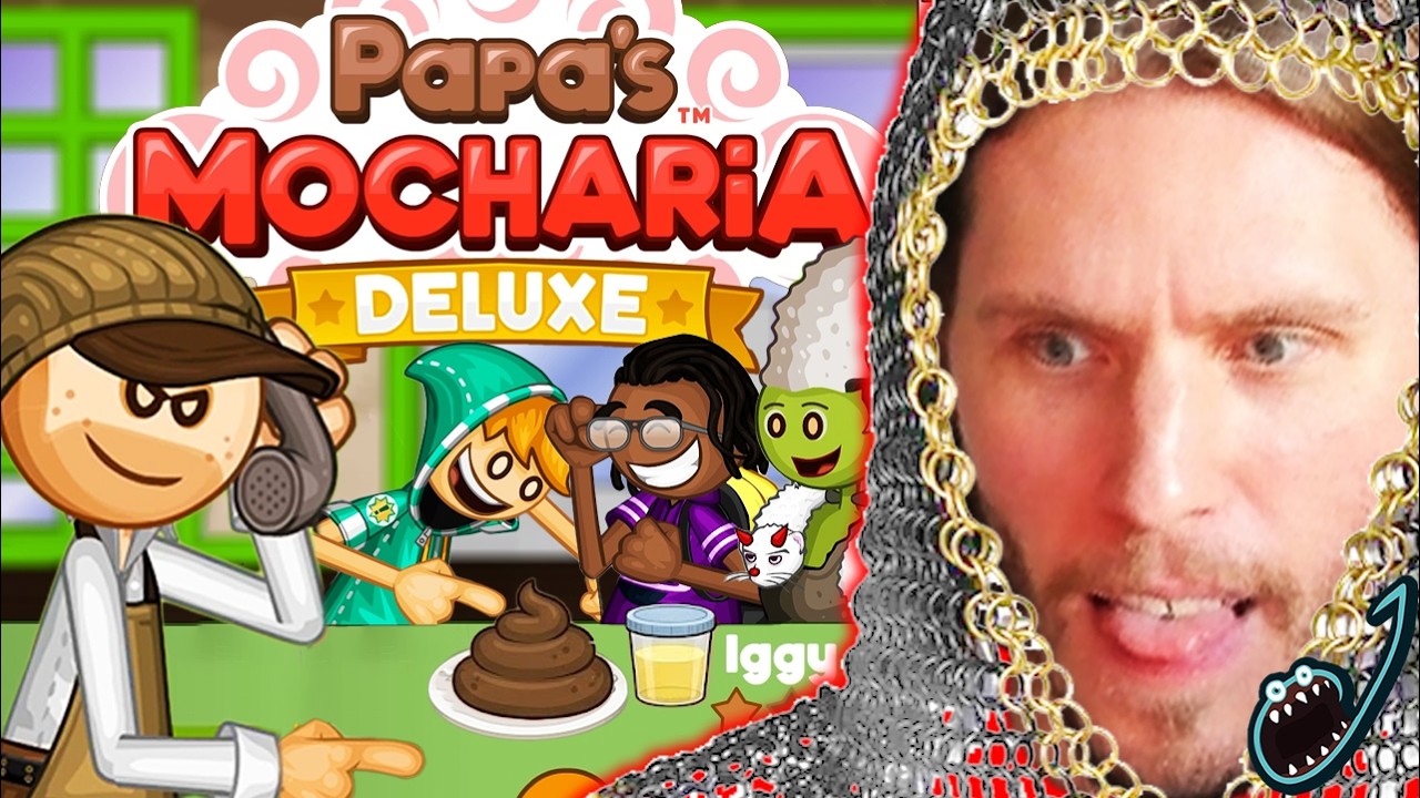 Jerma Gets Transformed by 5G in Papa's Mocharia Deluxe - Long Edit WITH CHAT