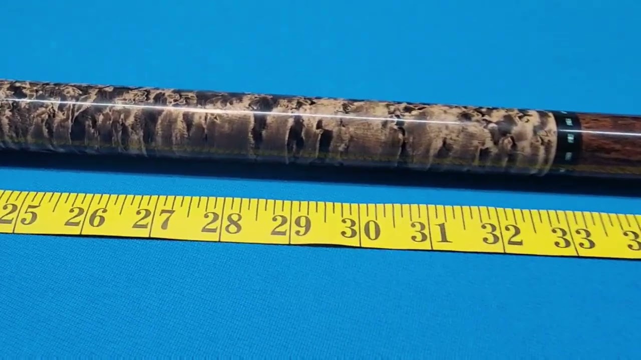 Mike Gulyassy Extra Long Pool Cue 76" with 2 Extensions or 60 Inches without