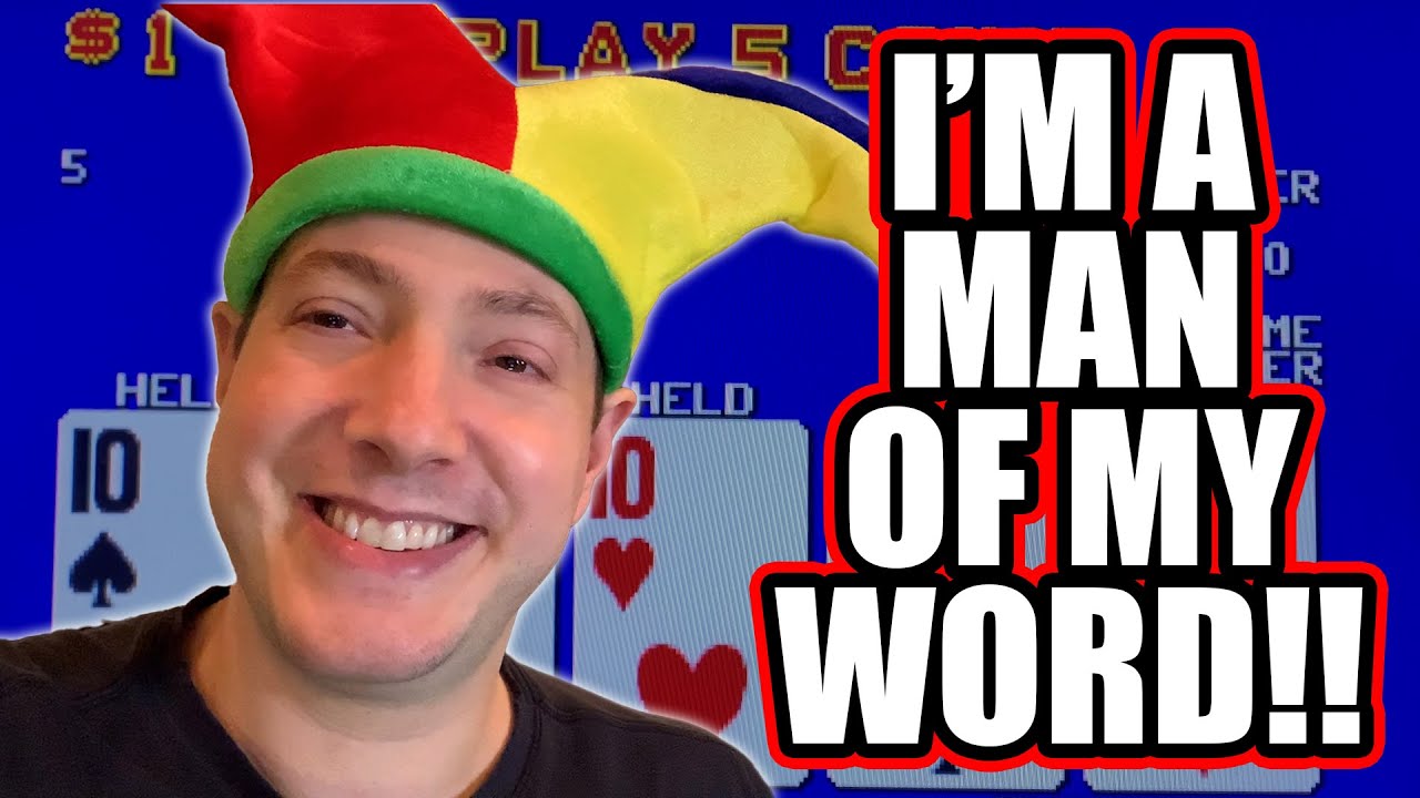 Classic JOKER POKER! Will The Jester Hat Bring Me Luck?
