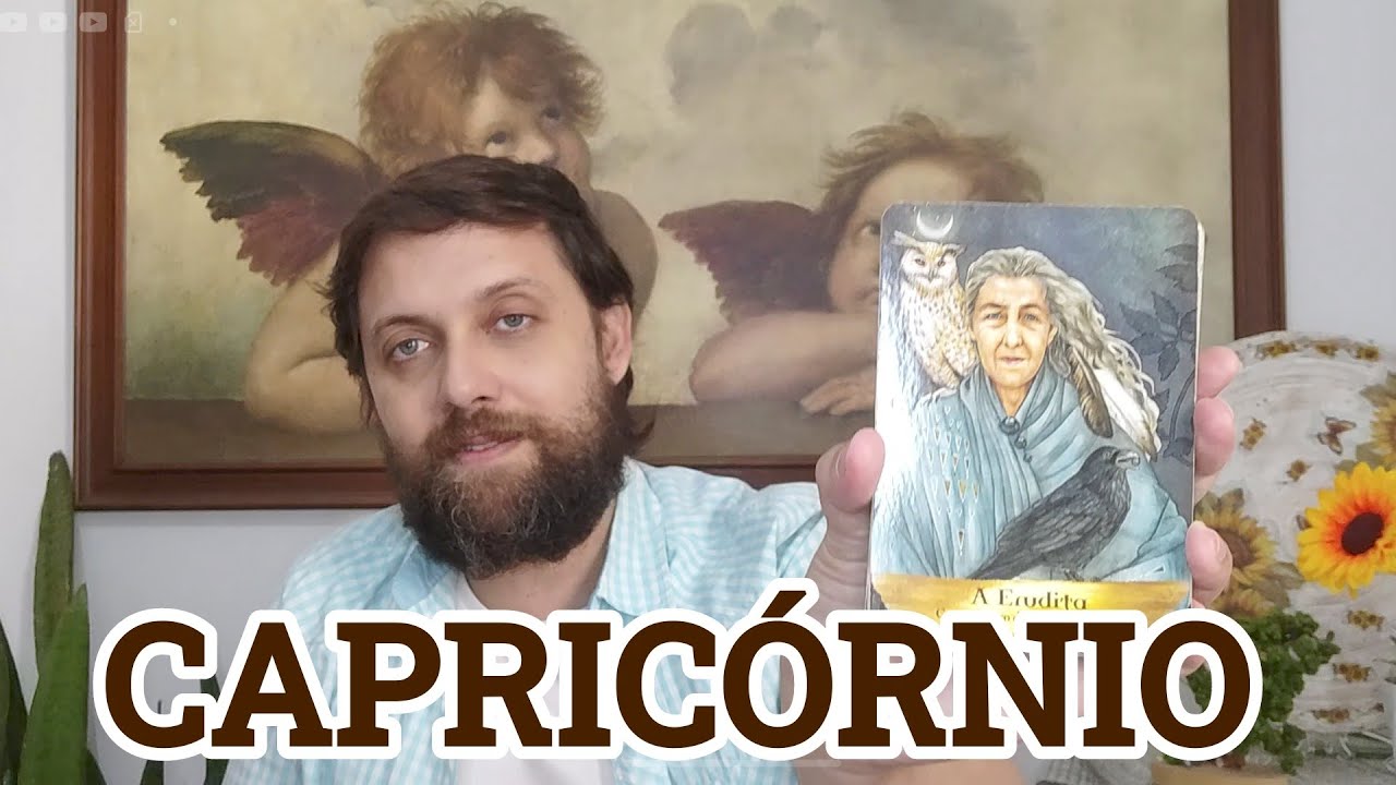 Capricórnio 🌼 Você tendo uma visão muito mais clara sobre algo!! É a sua vida!!
