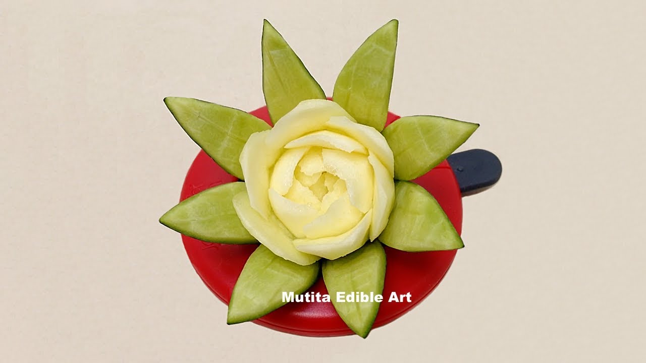 Welcome to Zucchini Videos Lessons This Saturday | Mutita Edible Art Of Fruit & Vegetable Carving