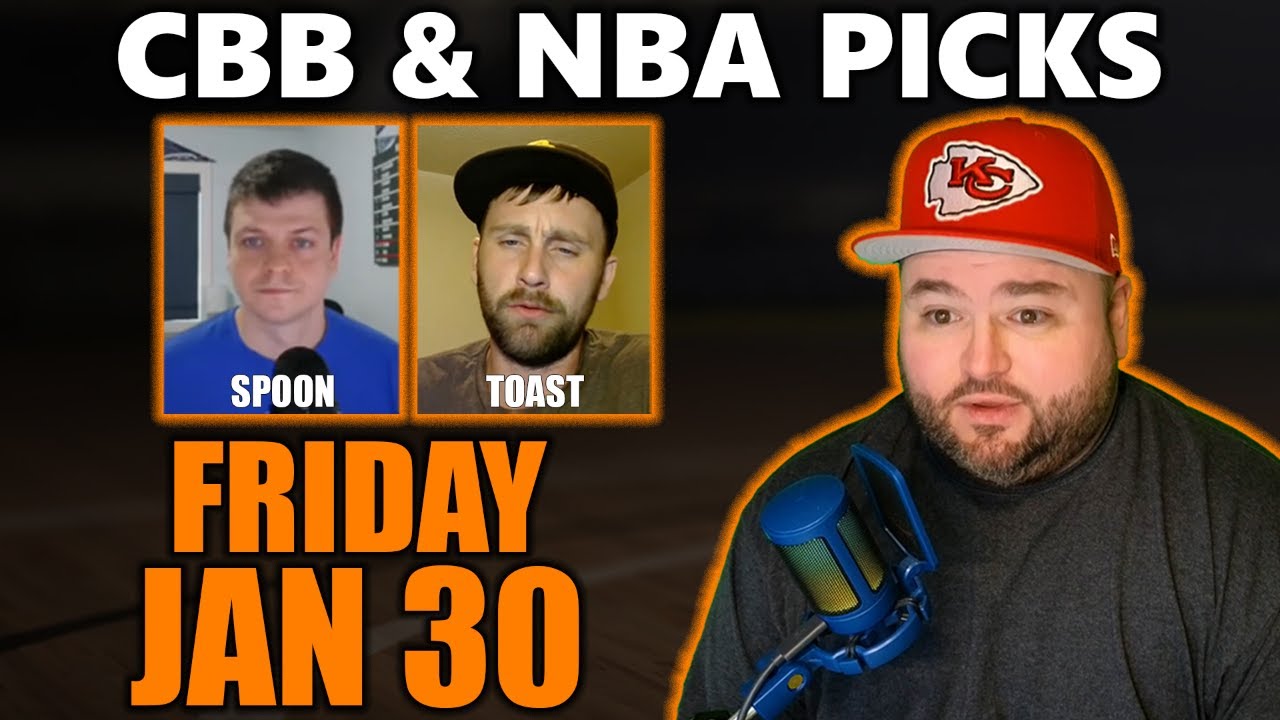 College Basketball & NBA Picks with Kyle Kirms | Friday January 30th
