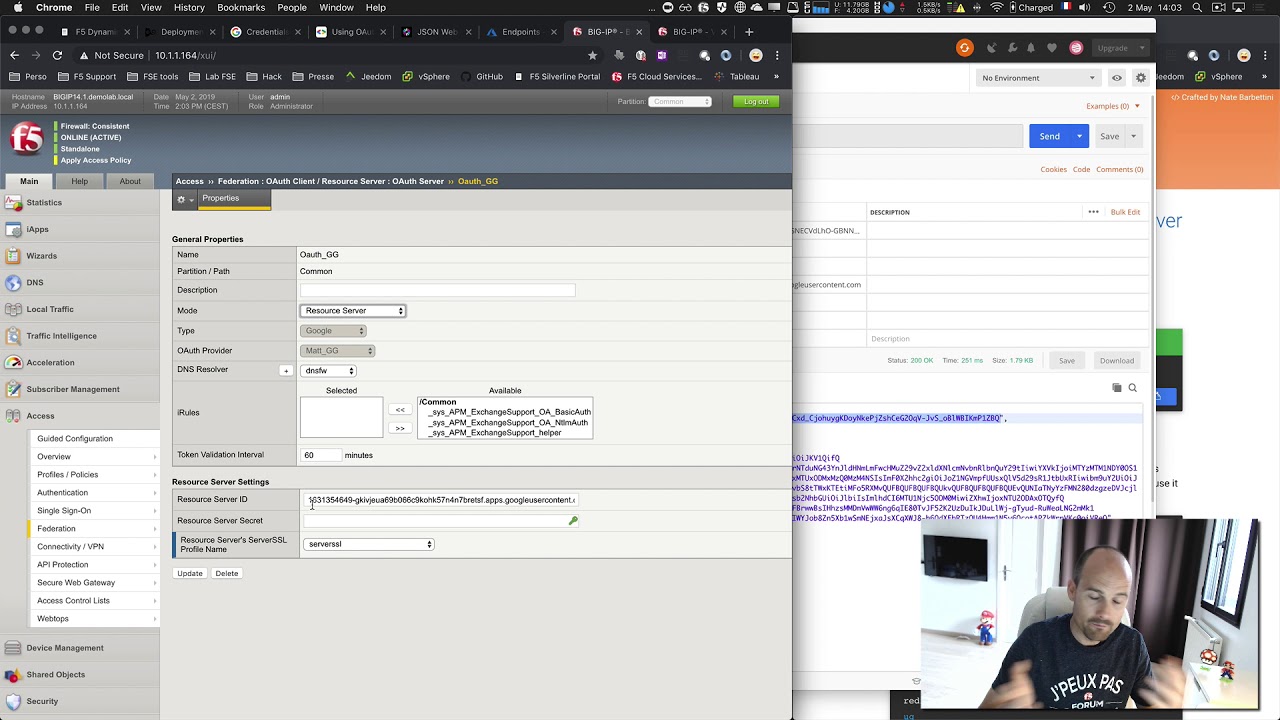 Oauth2.0 and OpenID Connect with F5 APM - Part 2