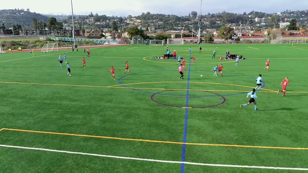 2026-02-14 Burlingame AYSO 12U vs. Belmont 2nd Half