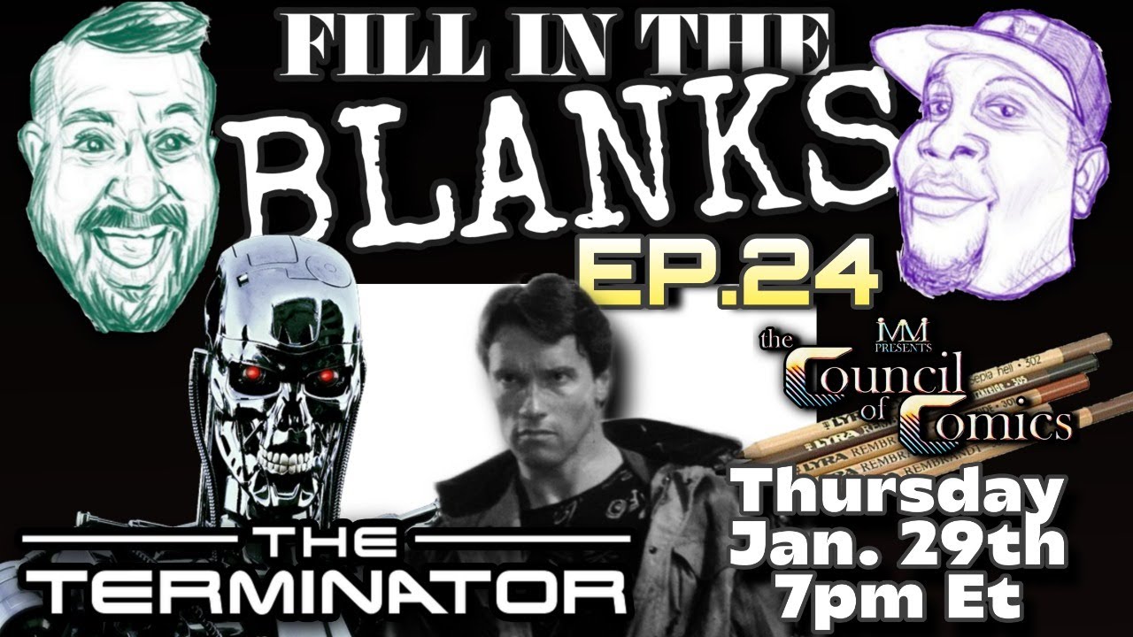 FILL IN THE BLANKS episode 24 Drawing TERMINATOR #drawing #TERMINATOR