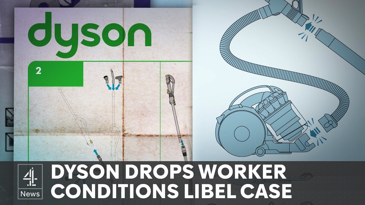 Dyson abandons libel case against Channel 4 News over Malaysia worker investigation