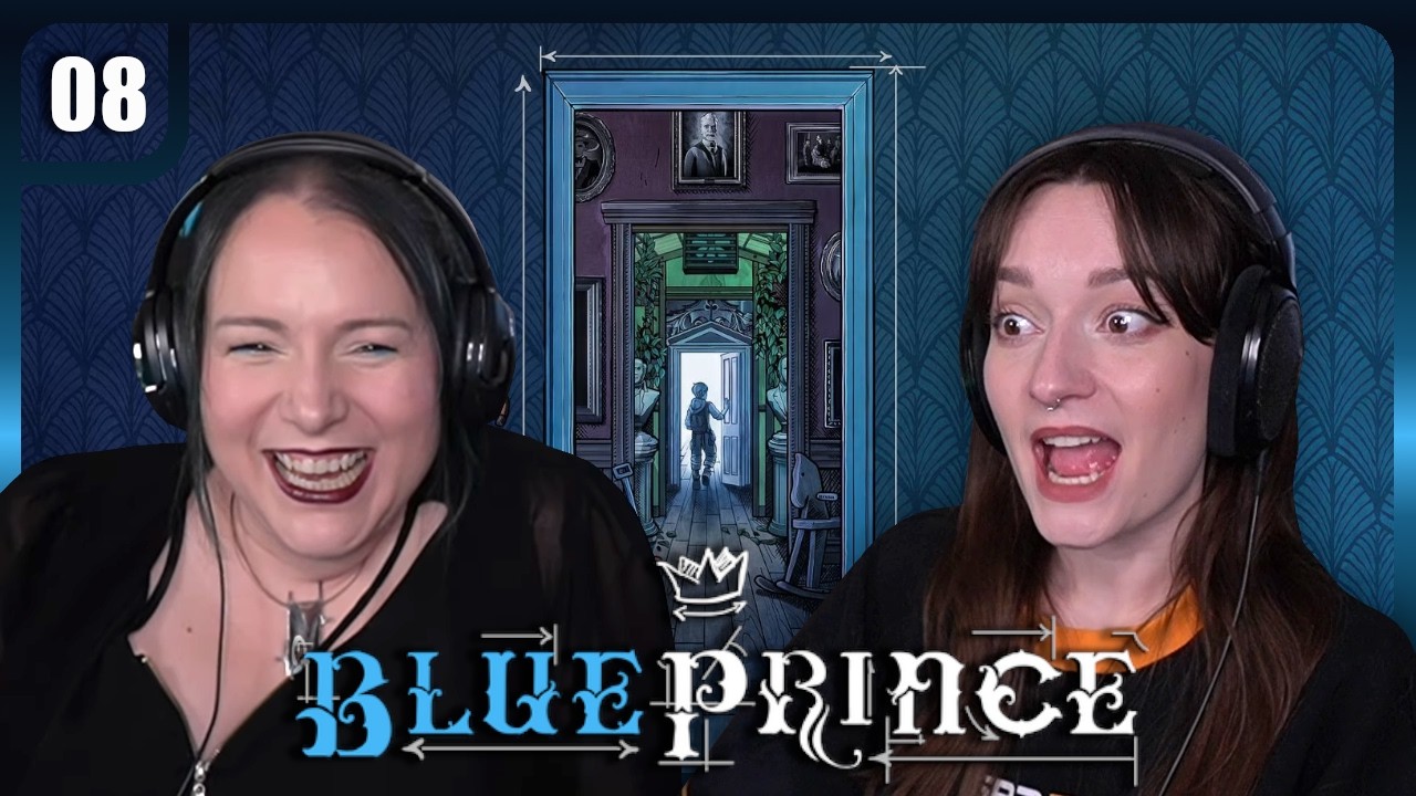 Chess & Room 8 | Sisters play BLUE PRINCE - Part 8 | First Playthrough