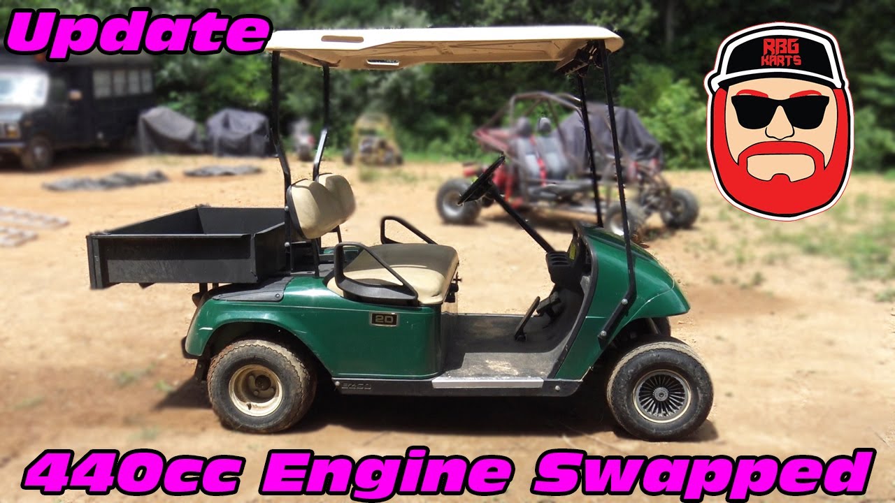 440cc Golf Cart Engine Swap 2 year Update
