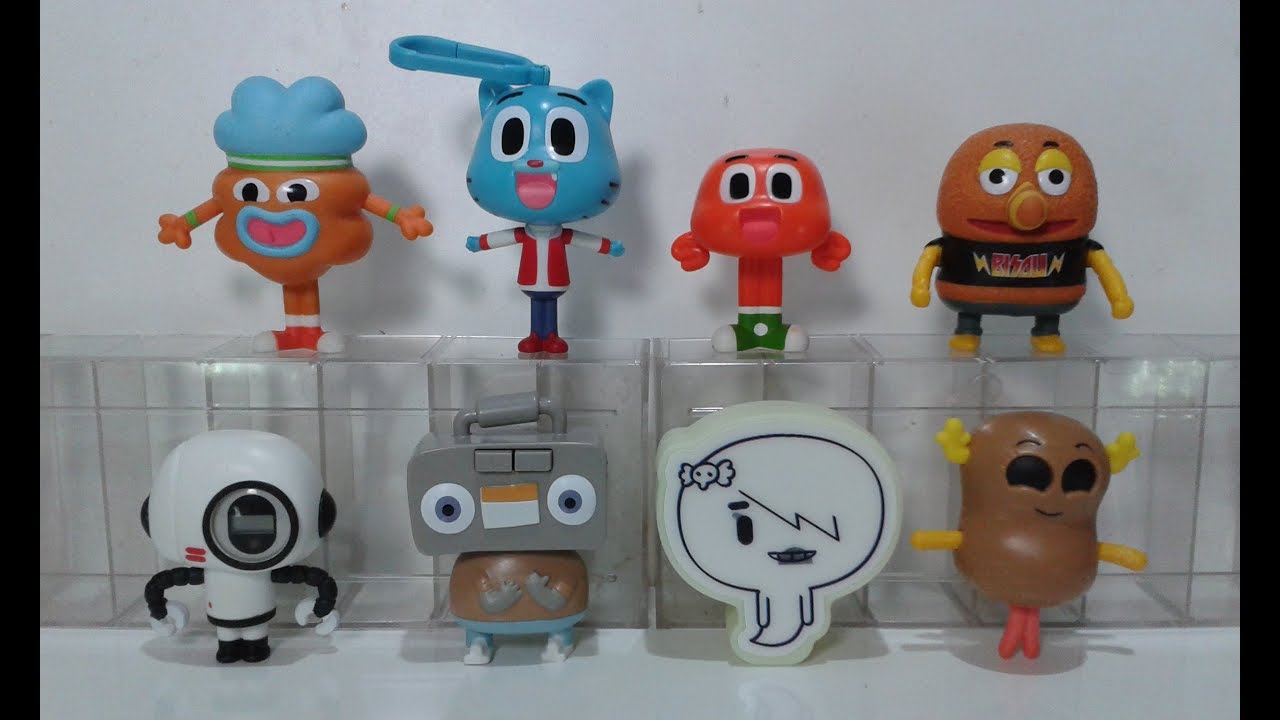 O Incrível Mundo de Gumball Mc Lanche Feliz Abril de 2018