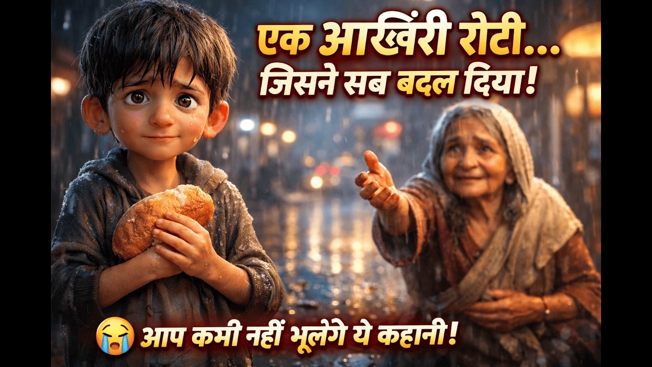 एक आख़िरी रोटी ने बदल दी इस लड़के की ज़िन्दगी बदलदी | One last loaf of bread changed this boy's life