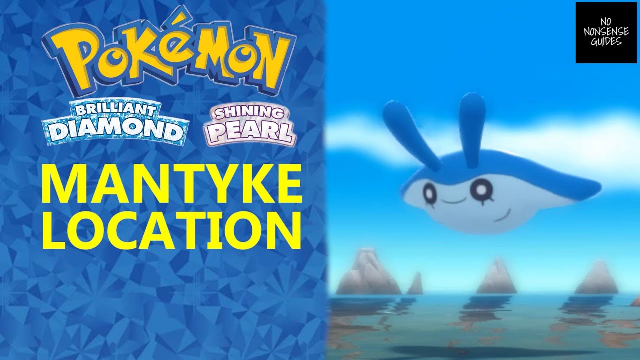 Mantyke Location in Pokemon Brilliant Diamond & Shining Pearl