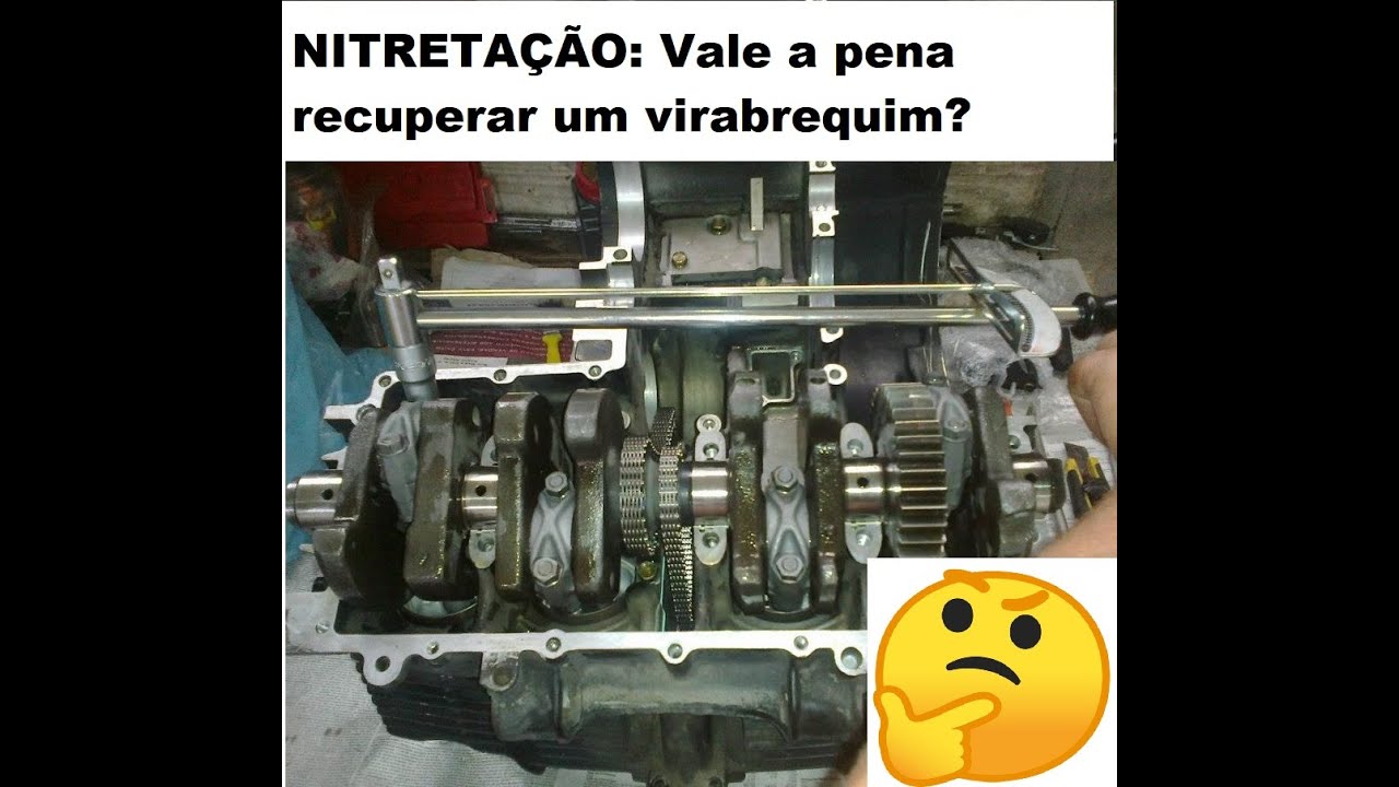 Vale a pena recuperar um virabrequim via NITRETAÇÃO?