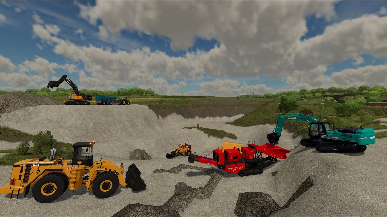 FS22 - Map Elmcreek 012 🇺🇸🌽🌲 - Forestry, Farming and Mining in 4K