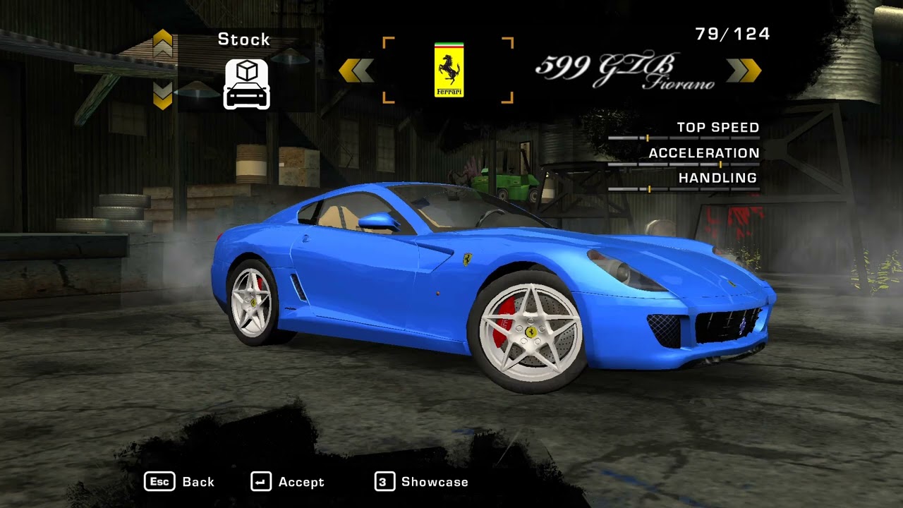 Need For Speed Most Wanted Ultimate Edition - All Cars List