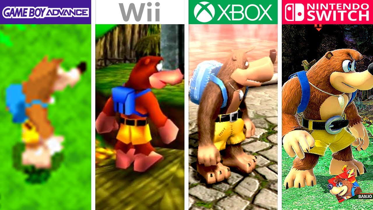 Evolution Of Banjo-Kazooie Games