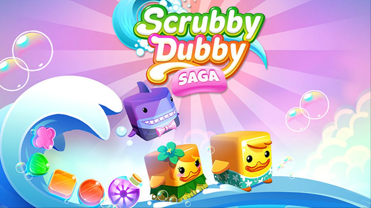 Scrubby Dubby Saga (by King.com)  - iOS / Android - HD Gameplay Trailer