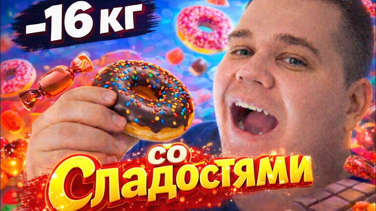 Я Ел Сладкое И Похудел на 16 кг — вот как.