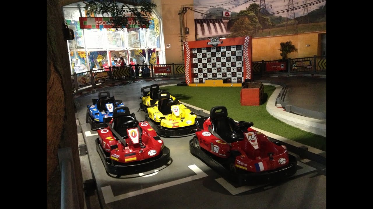 Corrida de Kart na KidZania - Lisboa - Muita diversão!! Férias!!