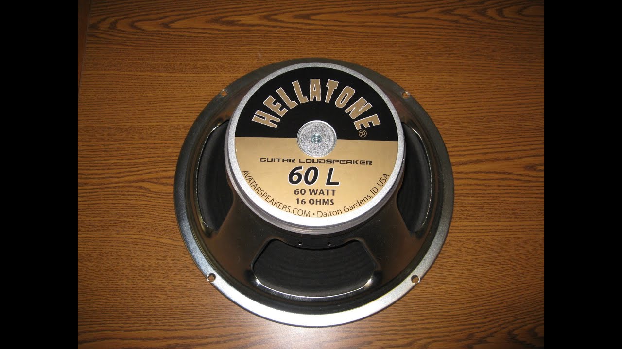 Voltage Cabinet - Hellatone Speakers vs WGS ET65 & Retro 30 speaker shootout