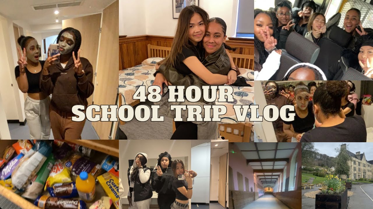 48 HOUR VLOG | school trip vlog | boarding school | gcse mock results