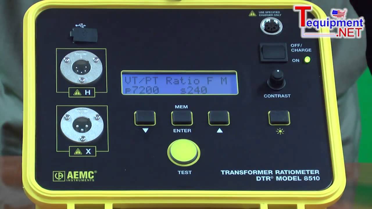 Chauvin Arnoux DTR-8510 - измеритель коэффициента трансформации