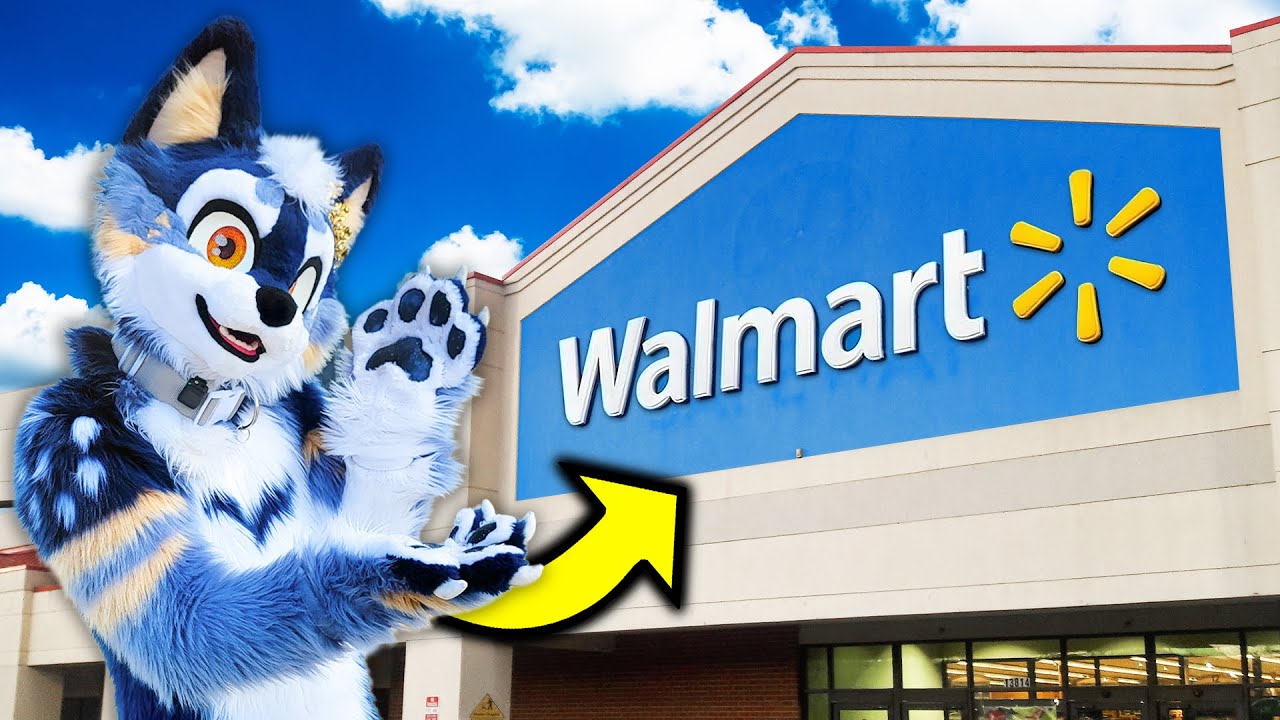 Я пошла в Walmart в костюме фурсьюта