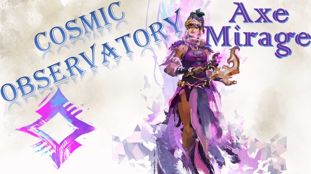 Guild Wars 2 - Axe Mirage | Cosmic Observatory (Dagda)
